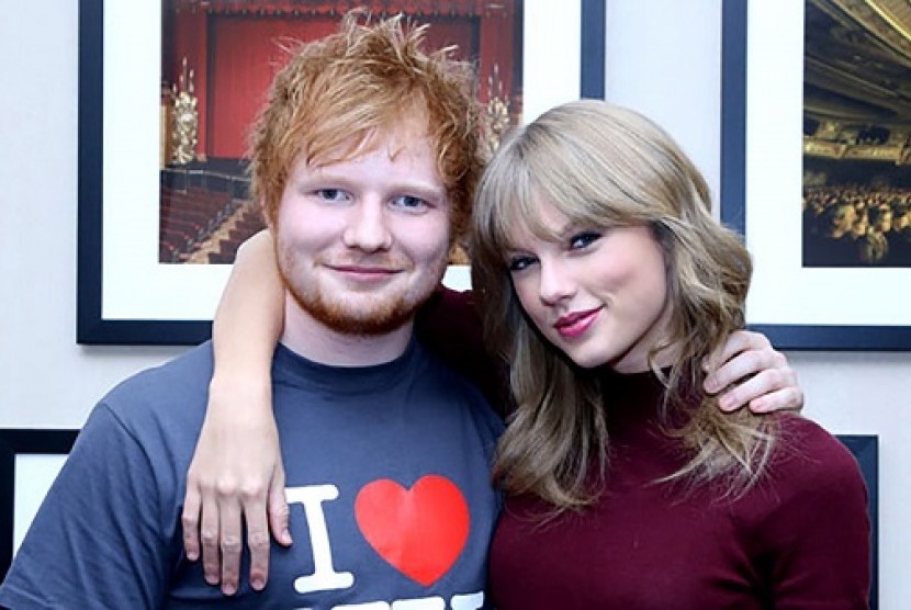 Ed Sheeran dan Taylor Swift 