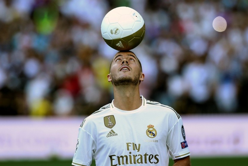 Gelandang Real Madrid Eden Hazard