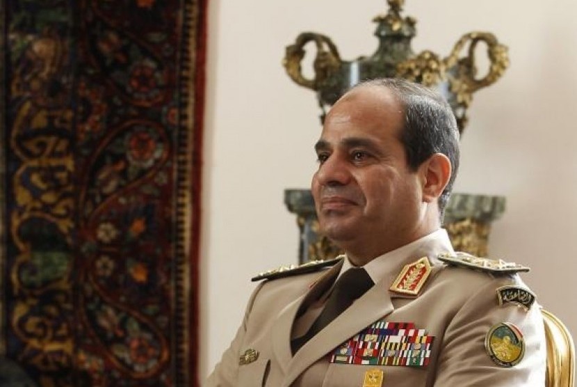 Kepala Militer Mesir, Jenderal Abdel Fattah al-Sisi 