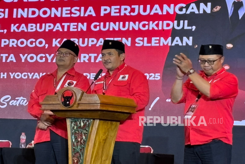 Eko Suwanto Jabat Lagi Ketua PDIP Kota Yogyakarta, Siap Jawab Tantangan Sosial dan Ekologis