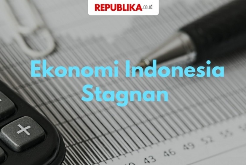 Ekonomi Indonesia stagnan