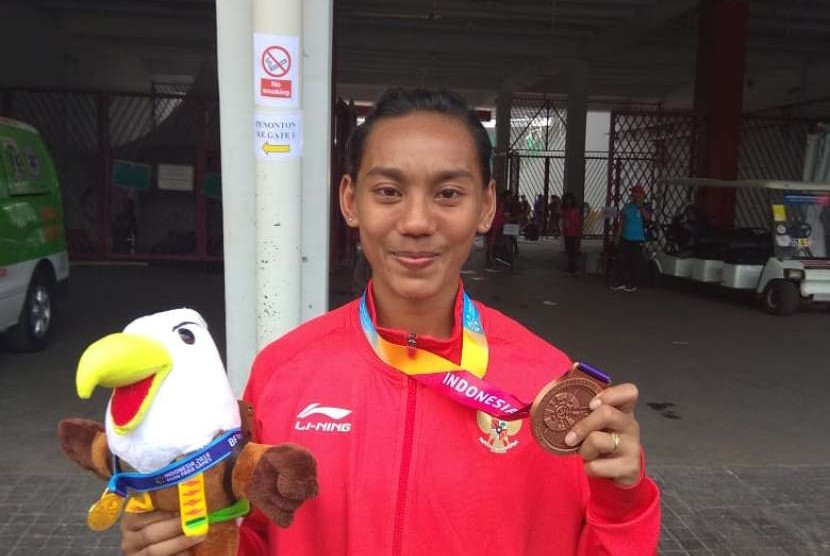 Elvin Elhudia Sesa raih perunggu nomor 400 meter putri T20