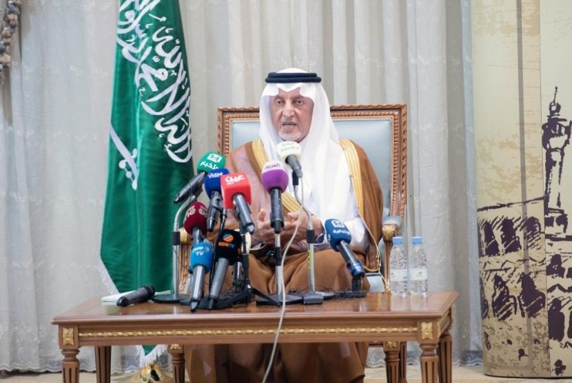 Makkah Modernisasi Pos Pemeriksaan Jamaah Haji dan Umrah. Gubernur Makkah Pangeran Khaled Al-Faisal.