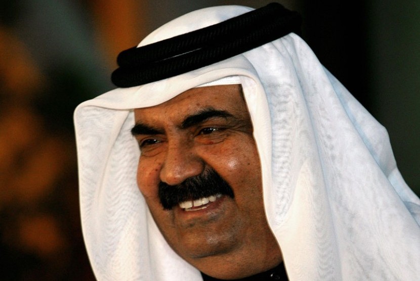 Syeikh Hamad bin Khalifa Al-Thani, ayah Emir Qatar Syeikh Tamim bin Hamad Al-Thani,