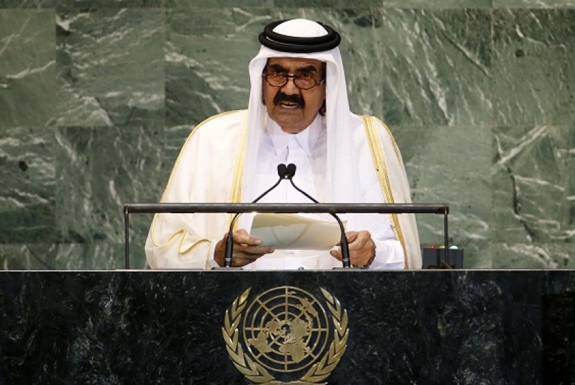 Emir Qatar, Syekh Hamad bin Khalifa al-Thani (dokumen)  