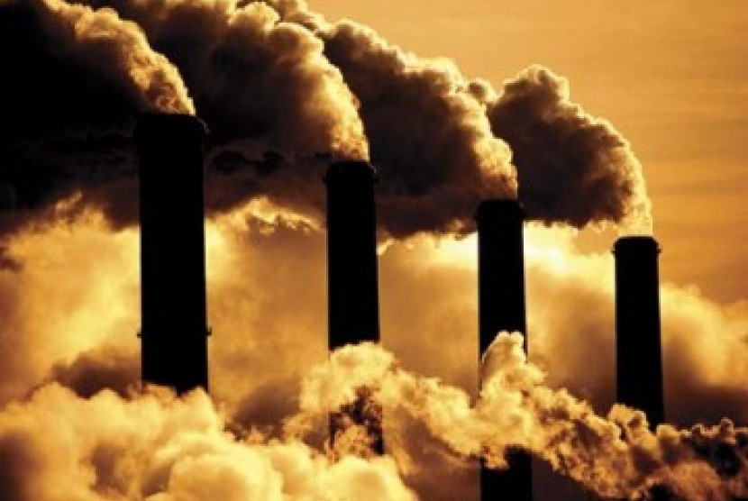 Emisi karbon, (ilustrasi). Tahun ini pandemi membuat emisi karbondioksida turun tujuh persen.