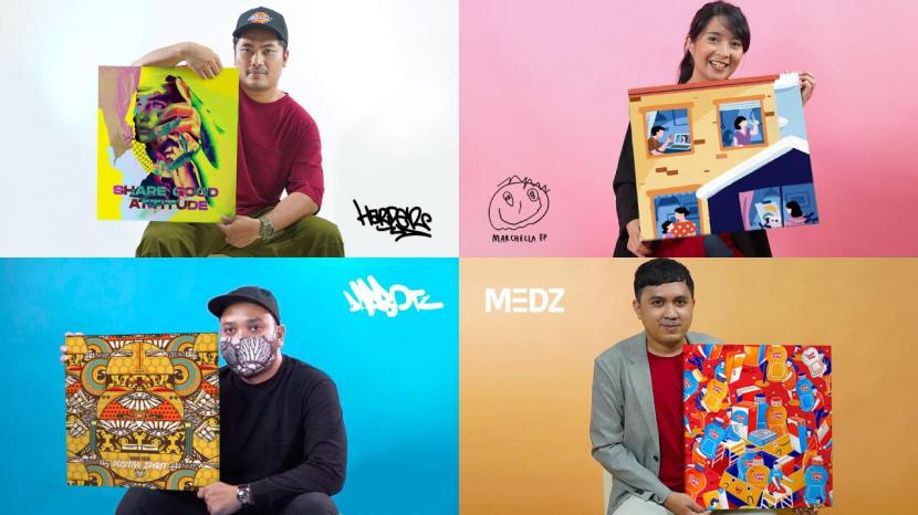 Empat juri Good Day Gaul Creation 2020.