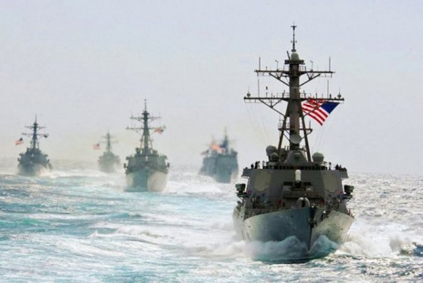 kapal perang (ilustrasi)