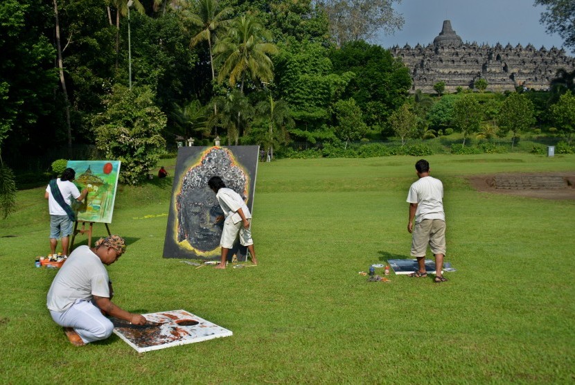 Seniman Borobudur Cukup Merasakan Dampak Pandemi (ilustrasi).