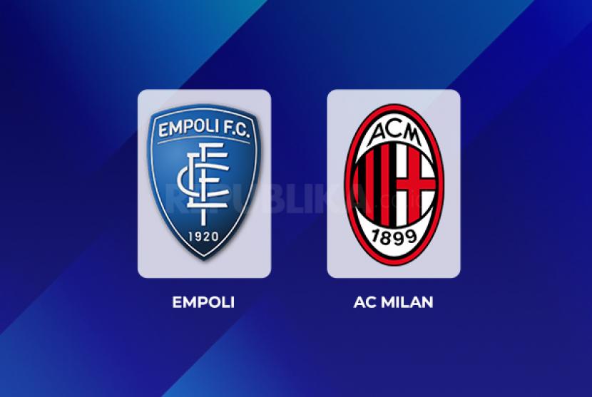 Infografis Empoli Vs Milan | Republika Online