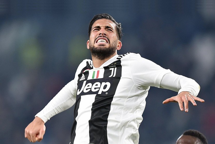 Gelandang Juventus Emre Can.