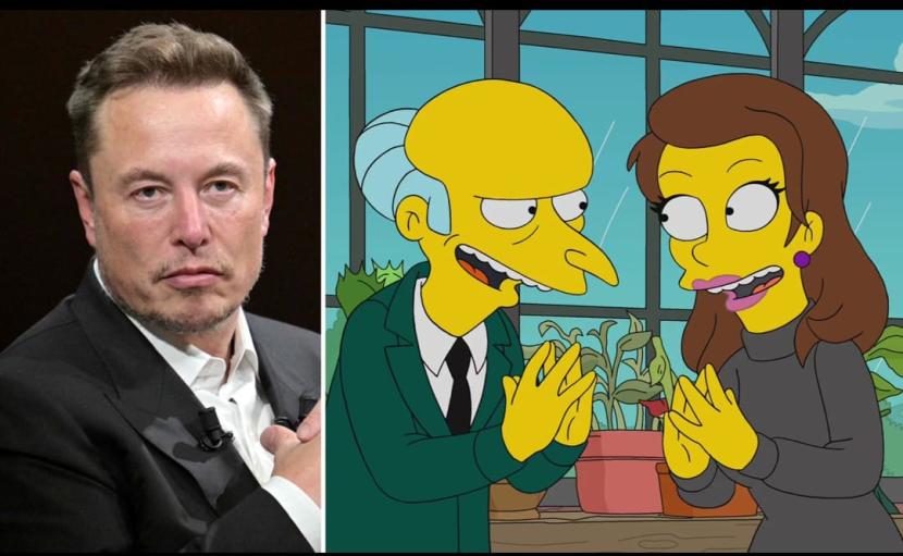 Episode The Simpsons menyinggung sosok mirip Elon Musk