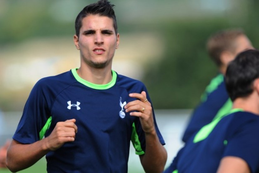 Gelandang Tottenham Hotspur, Erik Lamela.