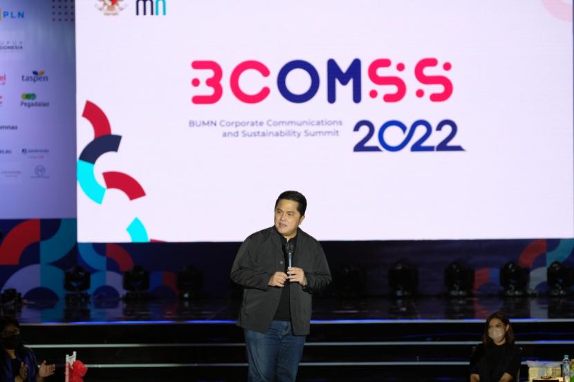 Erick Thohir Apresiasi BUMN di BCOMMS 2022