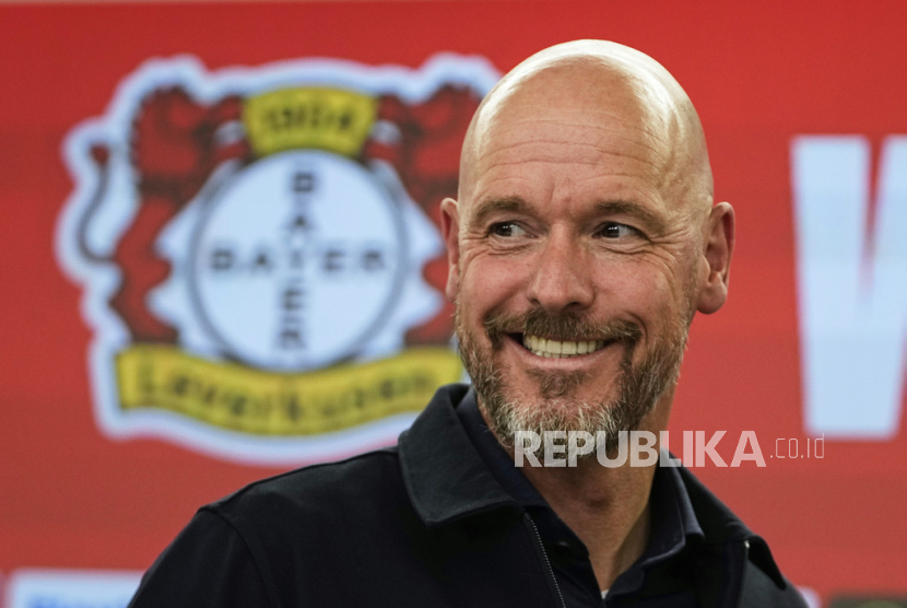 Erik Ten Hag, pelatih baru Bayer Leverkusen.
