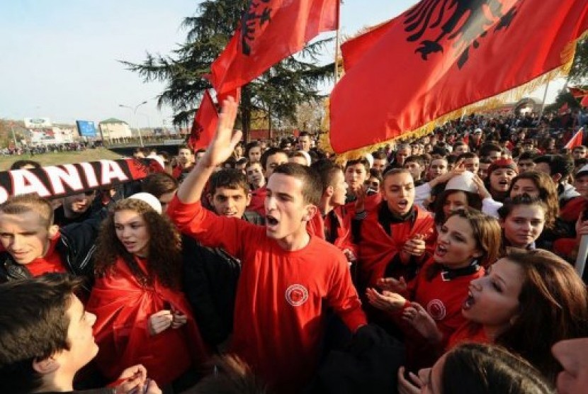 Etnis Albania di Skopje, Makedonia.