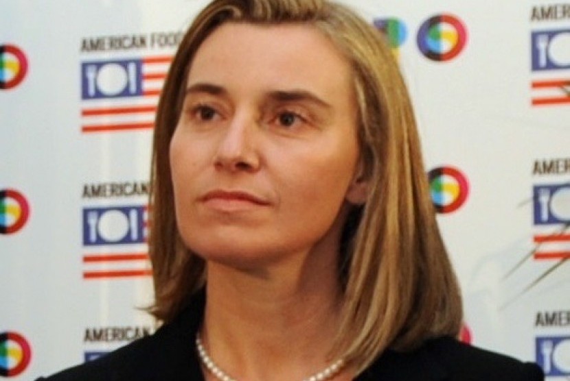 European Union's new foreign affairs chief Federica Mogherini (file)