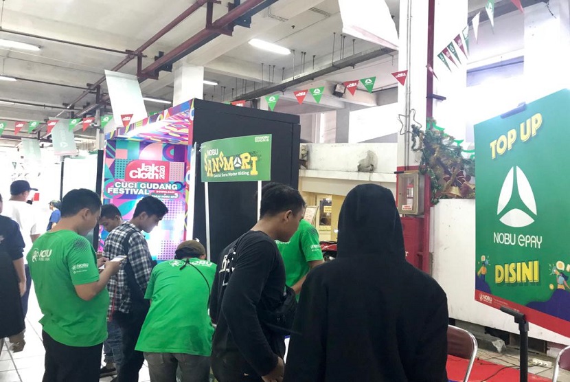 Event Nobu Sansmori digelar untuk mengajak masyarakat beralih ke transaksi nontunai