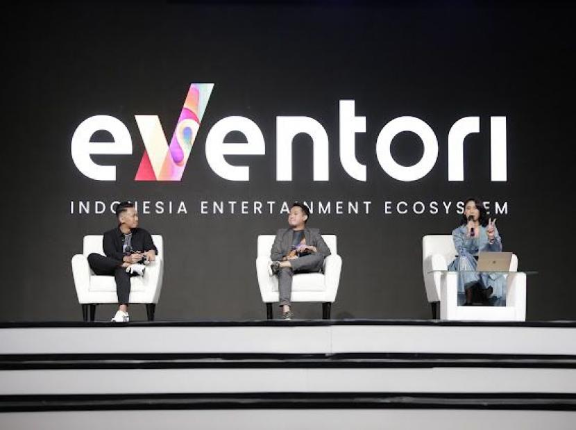 Eventori Super App, platform aplikasi yang memfasilitasi kolaborasi para talenta dan pelaku industri hiburan