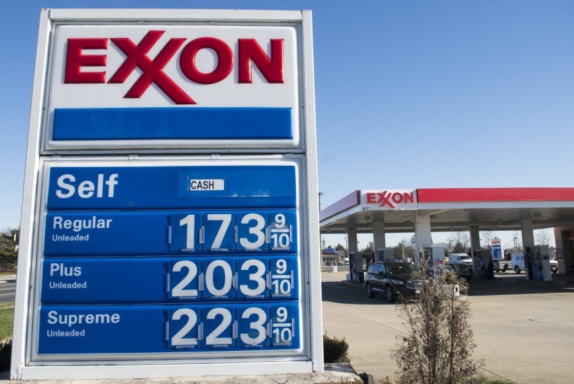 ExxonMobil. Ilustrasi. ExxonMobil membalas Presiden Amerika Serikat (AS) Joe Biden yang menyindir perusahaan itu menghasilkan 