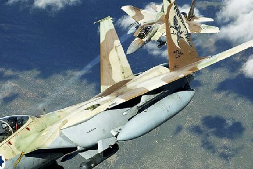Pesawat Tempur Israel Melanggar Wilayah Udara Masuk Lebanon (ilustrasi).