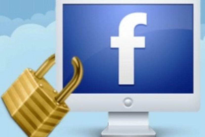 Facebook dan privasi (Illustrasi)