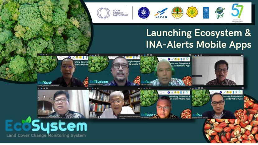 Fahutan IPB University meluncurkan sistem  monitoring lahan digital yang dinamakan WebGIS Ecosystem dan aplikasi Android INA-Alert, Senin (21/9).