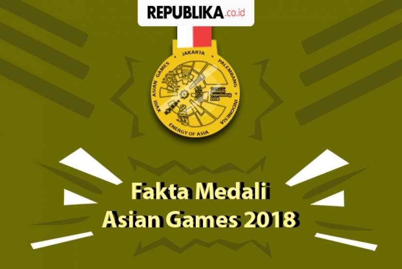 Fakta terkait medali Asian Games 2018