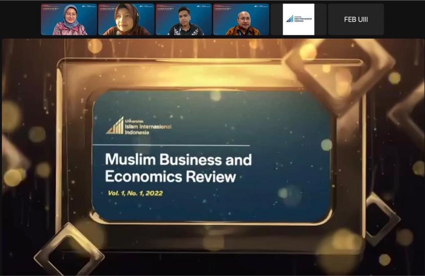 Fakultas Ekonomi dan Bisnis (FEB), Universitas Islam Internasional Indonesia (UIII)  meluncurkan jurnal Muslim Business and Economic Review (MBER), Kamis (14/7/2022).