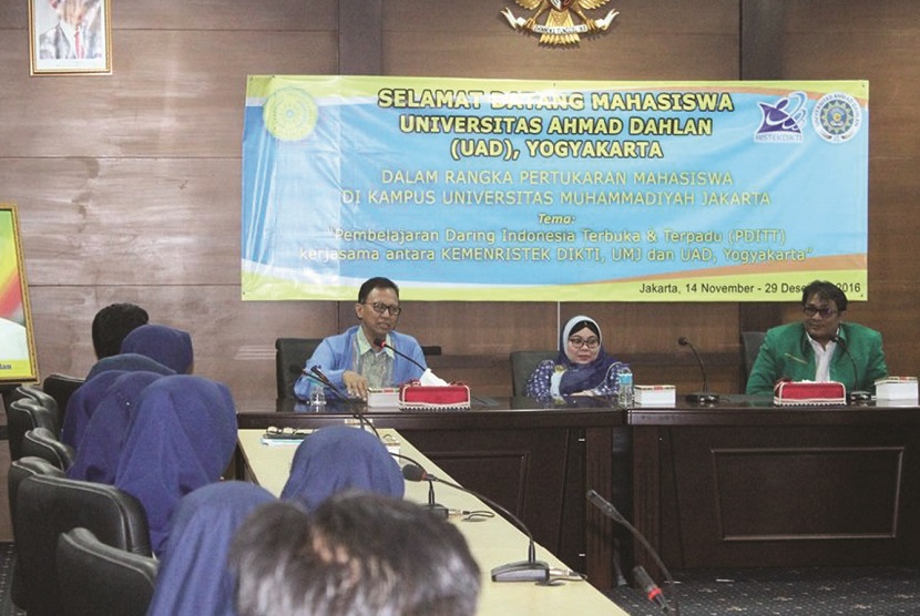 Fakultas Ilmu Pendidikan Universitas Muhammadiyah Jakarta (FIP-UMJ) menerima 30 mahasiswa Prodi Pendidikan Guru Sekolah Dasar (PGSD) FKIP Universitas Ahmad Dahlan (UAD), Yogyakarta