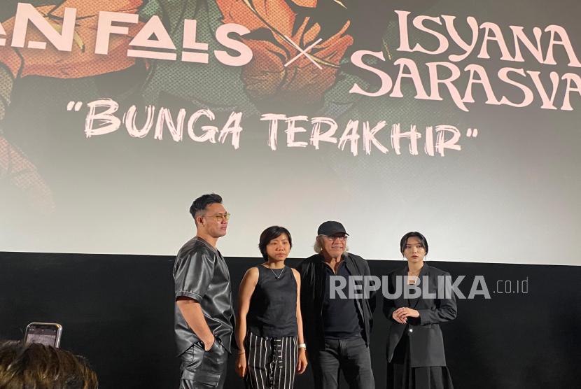 Falcon pictures menggandeng Iwan Fals dan Isyana untuk mengisi soundtrack film animasi Panji Tengkorak.