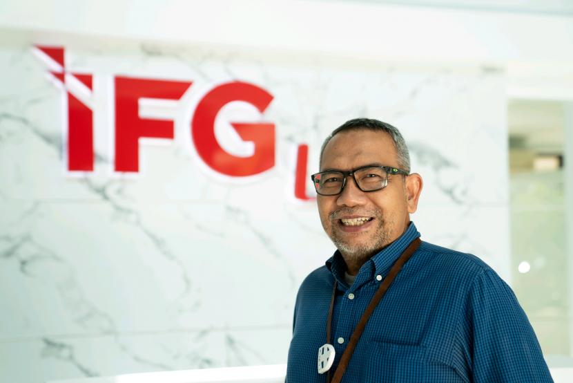 Farid Azhar Nasution, Direktur Keuangan dan Investasi IFG Life saat menyampaikan update kinerja keuangan IFG Life