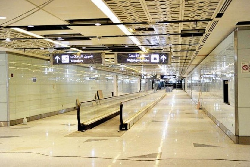 Fasilitas di Bandara Bari Jeddah.