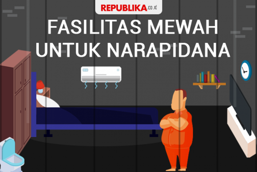 Fasilitas mewah untuk napi.