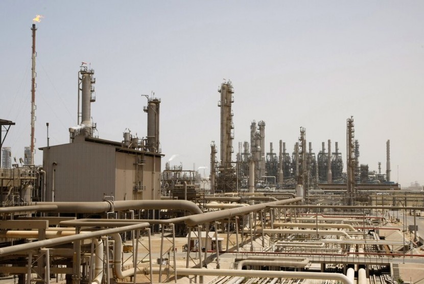Fasilitas minyak Aramco di Jubeil, 600 kilometer dari Riyadh, Arab Saudi. Foto diambil 3 Mei 2009. Arab Saudi yang kaya minyak bumi diduga menyabotase dialog untuk mengatasi perubahan iklim.