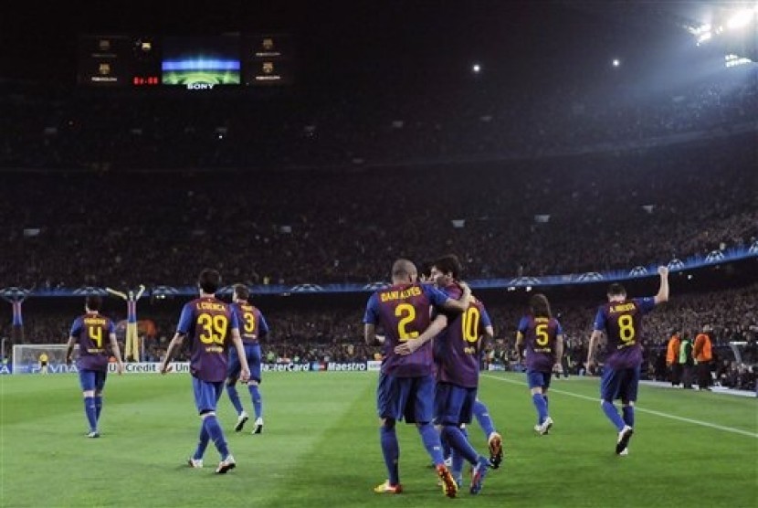  FC  Barcelona (Foto : Alvaro Barrientos/AP)