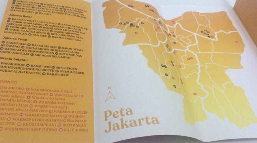 Feastin Indonesia merilis peta kuliner Jakarta Noodles Map yang berisi rekomendasi warung mi di seluruh Jakarta.