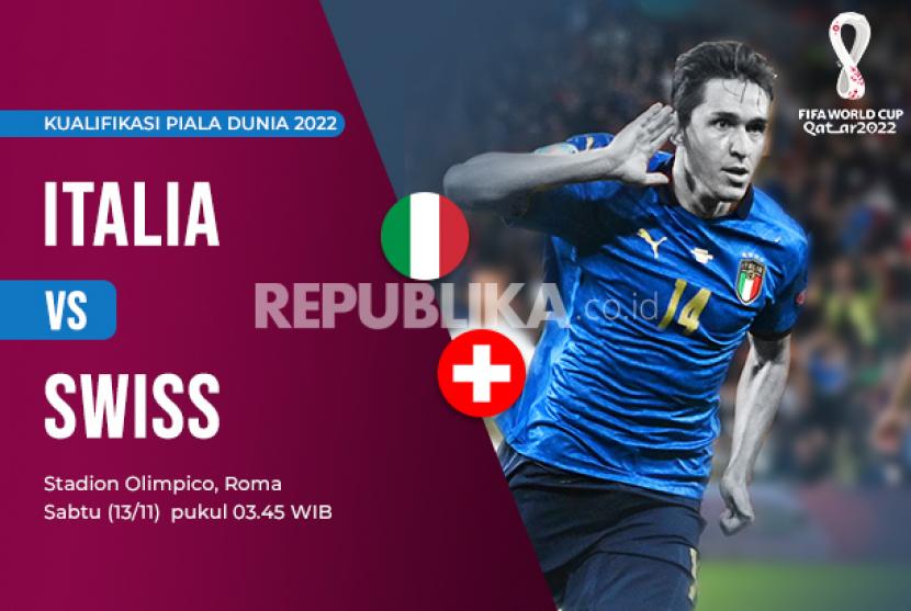 Federico Chiesa bakal menjadi andalan Italia saat menghadapi Swiss pada Kualifikasi Piala Dunia 2022.