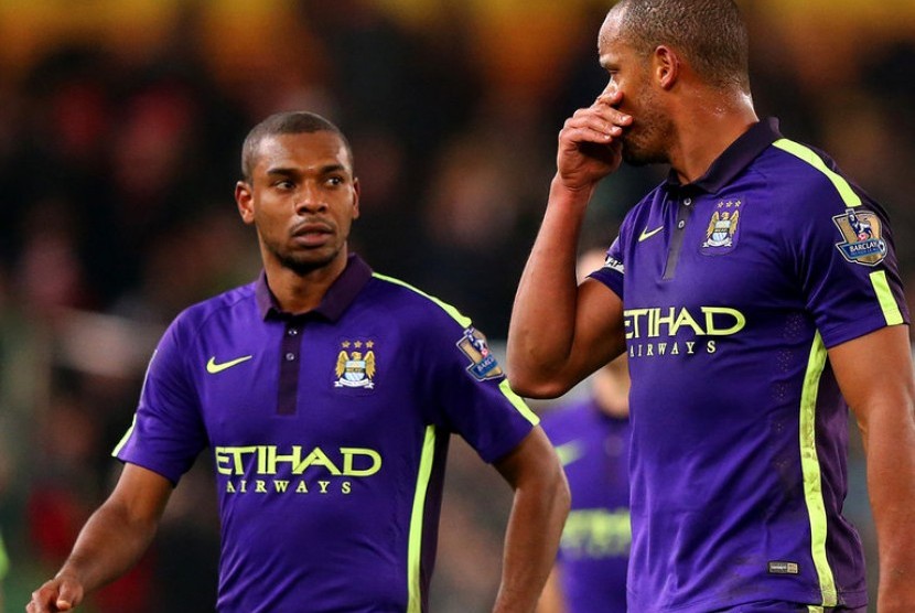 Fernandinho dan Vincent Kompany