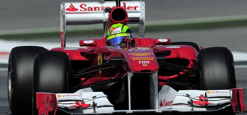 Ferrari Racing Formula One - Felipe Massa, Brazil di Montmelo racetrack, Montmelo, Spain 2011.(AP Photo/Manu Fernandez)