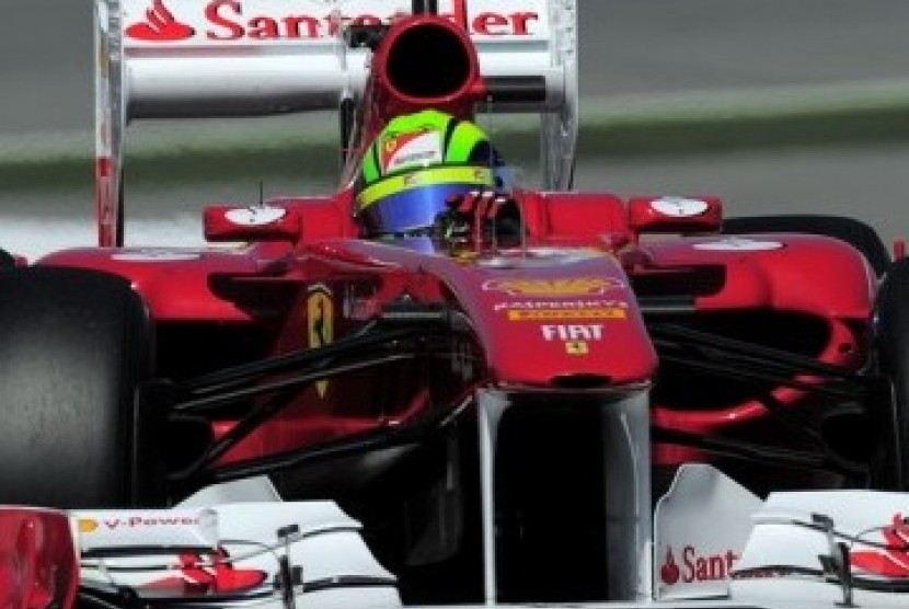 Ferrari Racing Formula One - Felipe Massa, Brazil di Montmelo racetrack, Montmelo, Spain 2011.(AP Photo/Manu Fernandez)