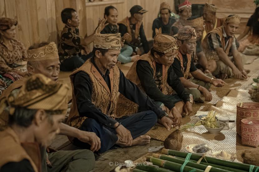 Festival budaya Mesiwah Pare Gumboh ke-5 di Desa Liyu Kabupaten Balangan, Kalimantan Selatan.