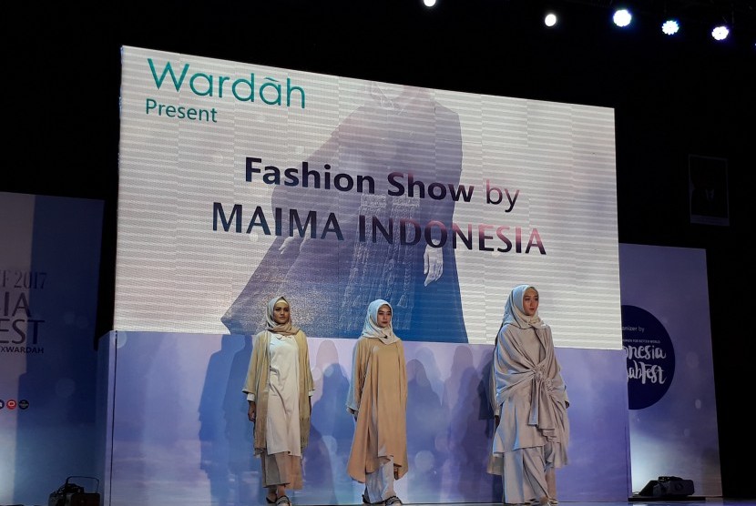 Festival busana muslim Indonesia Hijabfest 2017 menghadirkan berbagai latar berfoto yang cantik untuk menarik pengunjung usia muda.