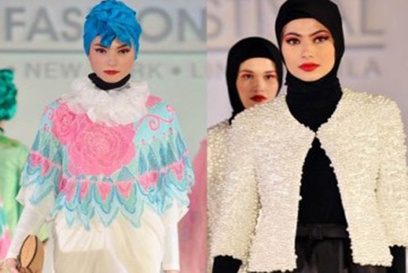 Festival Fesyen Islam pertama yang digelar di Manila, Filipina, Rabu (29/2)
