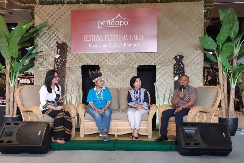 Festival Indonesia Timur di Pendopo Living World Alam Sutera, Tangerang.