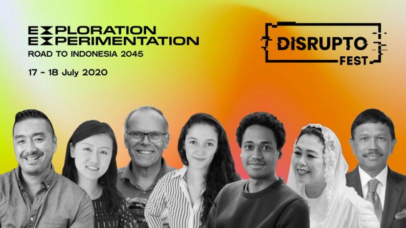 Festival inovasi Disrupto Fest siap digelar secara virtual pada 17-18 Juli 2020.  