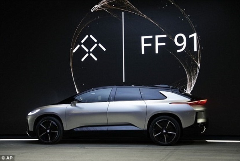 FF91 disinyalir mampu saingi Tesla. 