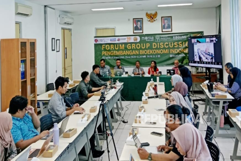 FGD Bio Ekonomi Indonesia yang digelar IRI indonesia di Jakarta, Jumat (10/1/2025).