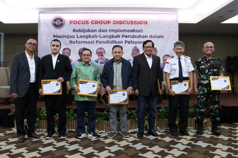 FGD untuk membahas reformasi pendidikan pelayaran di Jakarta.