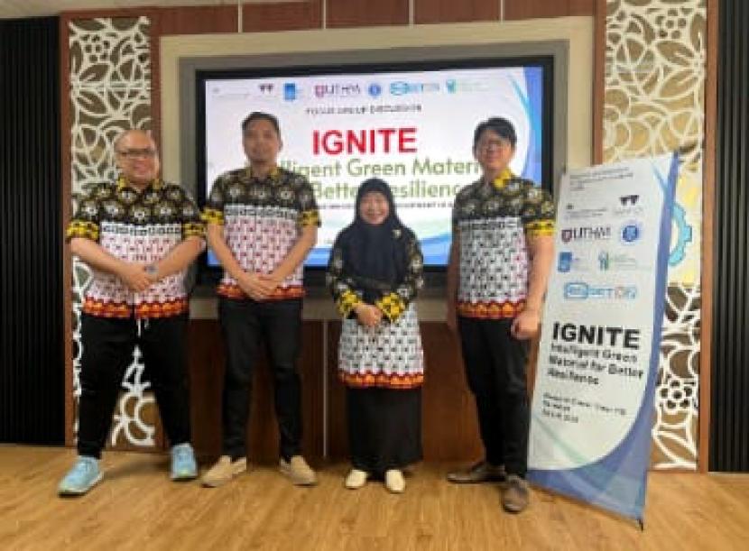 FGD yang mengangkat tema Intelligent up Green Material for Better Resilience (IGNITE)